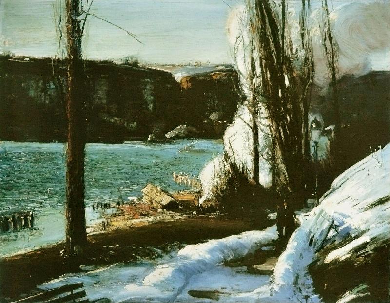 George Wesley Bellows The Palisades oil painting image